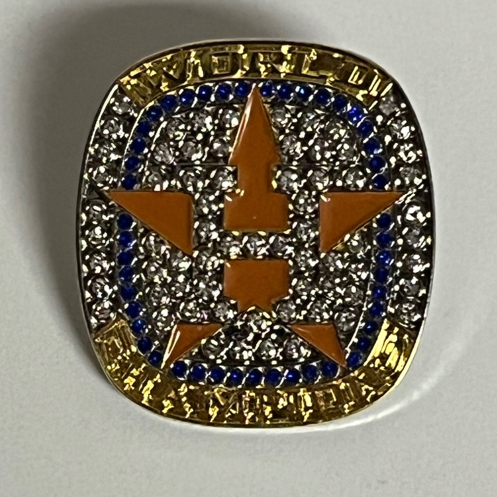 Houston Astros World Champions Bling Hat Pin Pins Hats Bag Fitted New Era
